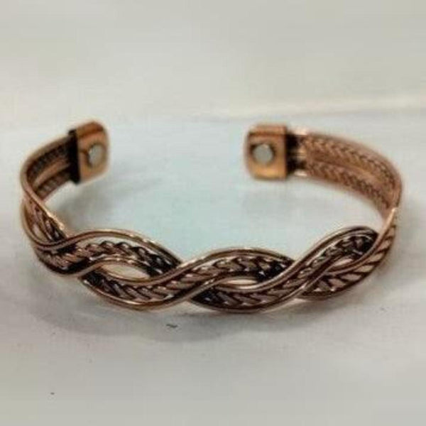 Braid / Magnetic / Copper Bracelet - Luxy Direct