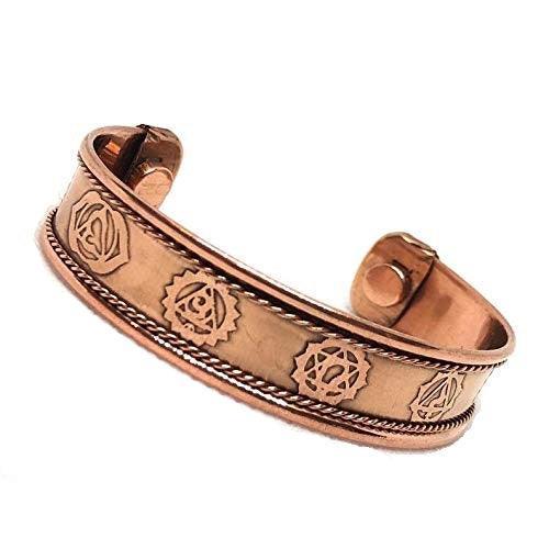 Magnetic Copper Cuff Bracelet - Luxy Direct